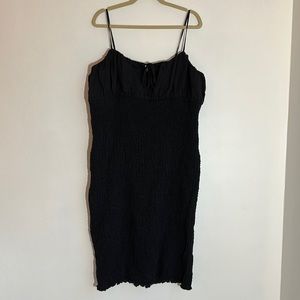 J.Crew Smocked Linen Dress